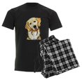 thumbnail image 6 of CafePress - Golden Retriever Portrait Men's Dark Pajamas - Men's Dark Loose Fit Cotton Pajama Set, 6 of 7