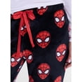 thumbnail image 4 of Spider-Man Women's Minky Fleece Pajamas Pants with Pockets, Sizes XS-3X, 4 of 5