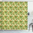 thumbnail image 1 of Ambesonne Tropical Shower Curtain, Exoitc Plumeria Blooms, 69"Wx70"L, Multicolor, 1 of 3