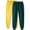 Army Green, variant on SwiftWear 2 Pack Sweatpants for Women Casual Fashion Solid Color Home Pants for Sports Outside Binding Leg Pants S