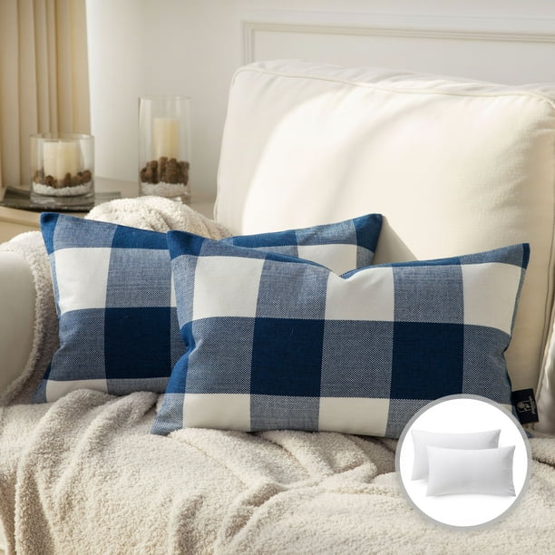 Buffalo Checker Plaids Series Cushion Rectangle Decorative Throw Pillow