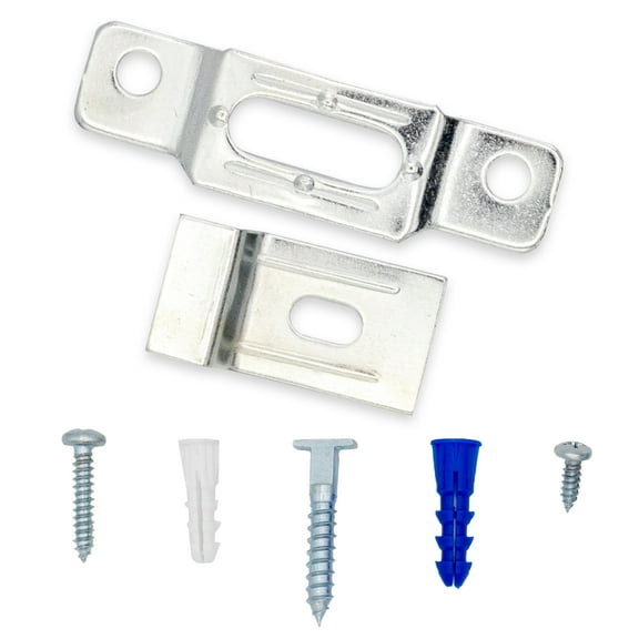 5 Complete Picture Frame SECURITY HANGING Kits for WOOD FRAMES - FREE Wrenches