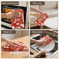 thumbnail image 6 of 2 Pcs Funny Kitchen Towels,Red Christmas Pattern Microfiber Dish Towels,Kitchen Tea Towels,Kitchen Towel Set (18" X 26"), 6 of 7