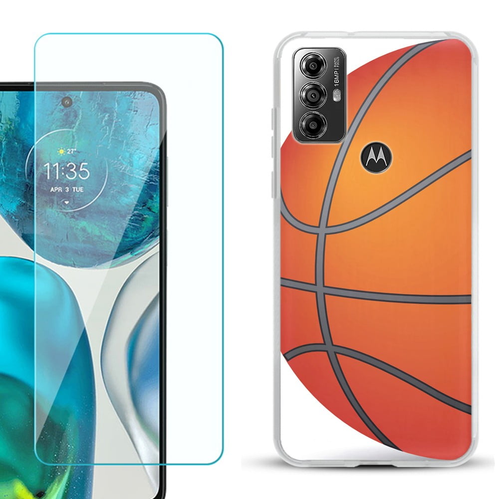 OneToughShield  for Motorola Moto G Play 2023 Shockproof Fashion Phone  Case, with Tempered Glass Screen Protector - Penguin - Walmart.com