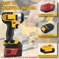 thumbnail image 2 of Power Tools Adapter Converter for Hil*ti 22V B22 Li-ion Battery for De*walt Electric Tools, 2 of 4