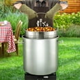 thumbnail image 5 of ARC USA 100QT-25 Gallon Stainless Steel Stock Pot Turkey Fryer Pot Crawfish Pot with Basket, 5 of 6