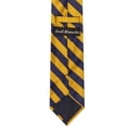 thumbnail image 3 of Jacob Alexander Boys' Prep College Stripe Woven Regular Self-Tie Neck Tie - Gold Navy, 3 of 5