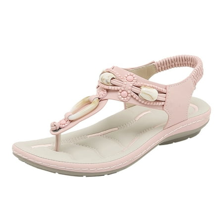 

Pedort Women s Heeled Sandals Shoes Sandals Comfortable Shoes for Women Sandals Breathable Dressy Summer Shoes Outdoor Red 38