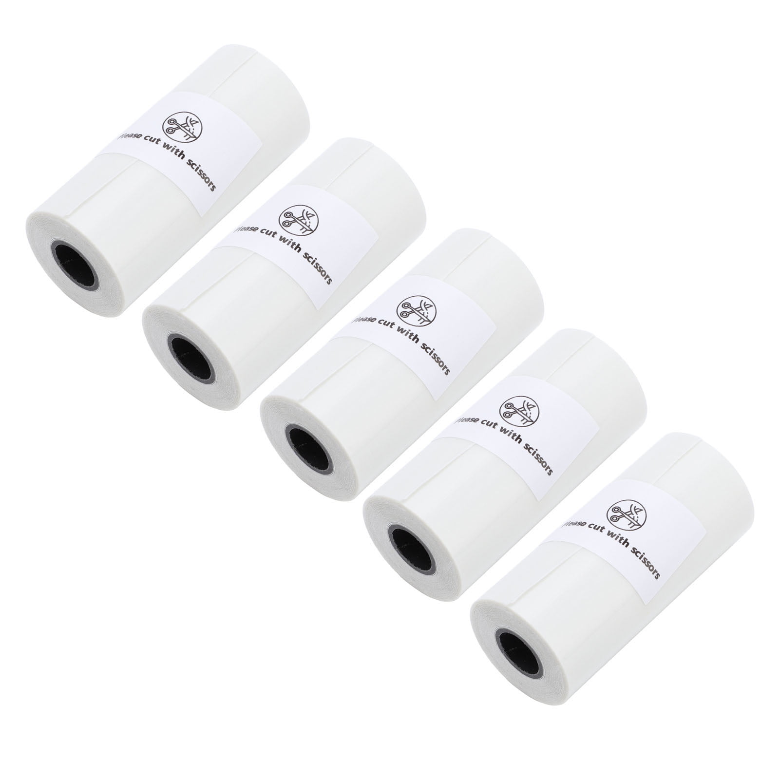 Thermal Printing Paper, Thermal Paper 5 Roll Portable  for Diary Make Lists Take Notes