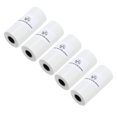 thumbnail image 1 of Thermal Printing Paper, Transparent 5 Roll Thermal Paper Strong Adhesive  for Diary Make Lists Take Notes, 1 of 7