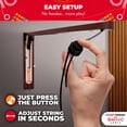 thumbnail image 3 of Hideaway Hook and Ring Game On A String - Weather Resistant & Easy Setup, 3 of 7