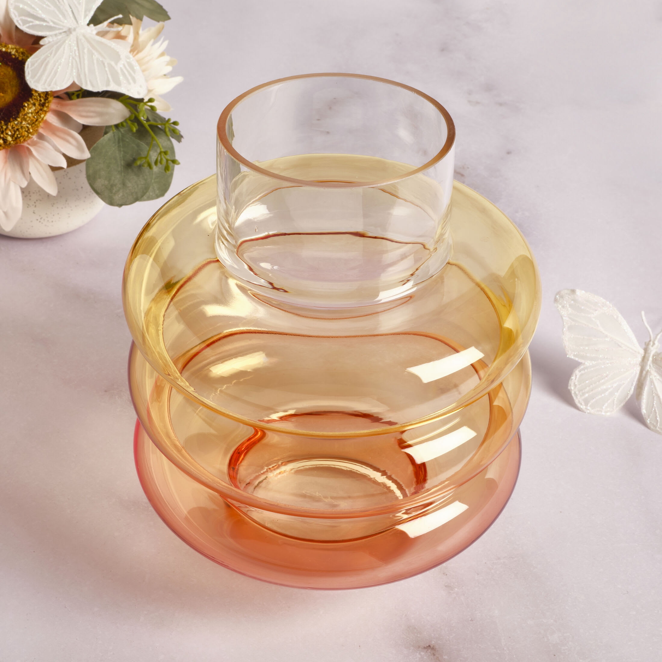 Dolly Parton 8.85 in 2-Tone Colored Vase