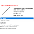 thumbnail image 2 of Auto Trans Shift Tube - Compatible with 2003 - 2014 Ford E-150 2004 2005 2006 2007 2008 2009 2010 2011 2012 2013, 2 of 2