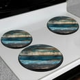 thumbnail image 7 of Gas Stove Burner Cover,Electric Stove Top Protector,Easy to Clean,Aged Wood Panels in Shades of Blue and Brown, 7 of 7