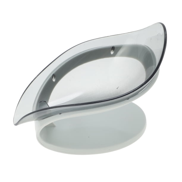 Soporte para jabón de 1 pieza de Unique Bargains para baño en gris