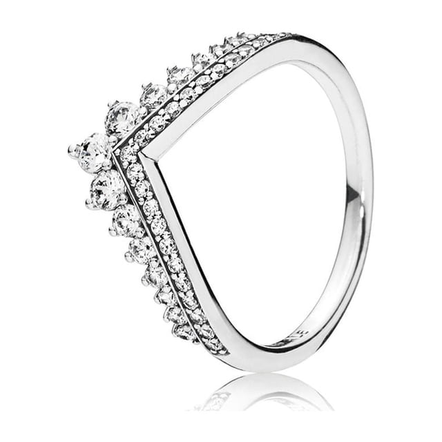 PANDORA Anillo de Princesa Talla 50 - 197736CZ-50