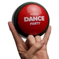 thumbnail image 6 of 30 Second Dance Party: The Holiday Button - Lights-Up To the Music Beat, Plays 5 Festive Songs, DJ Party Break, Gag Gift, Family Fun, Stocking Stuffer, 6 of 14