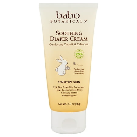 Babo Botanicals Soothing Diaper Cream (3 oz)