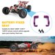 thumbnail image 3 of Control remoto Coche Batería Se fija Asiento Crawler Actualización Accesorios Modificación Modificación Repuestos Reemplazo para Weili 124019 Púrpura Inevent FN001447-05, 3 of 7