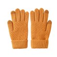 thumbnail image 1 of Minnieouse 2 pares de guantes de invierno, mitones cálidos, calentador de manos, accesorios multicolores para el hogar, dulce regalo, equipo de ciclismo de guantes y mitones Amarillo Minnieouse AP013940-04, 1 of 6
