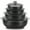 Non-Stick Glass Lid, variant on Alpine Cuisine 8 Piece Set Aluminum Caldero Stock Pot with Glass Lid, Commercial Grade Cooking Dutch Oven