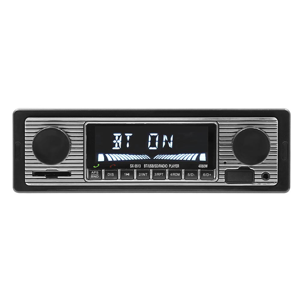 Bluetooth vintage car radio MP3 player stereo usb aux classic car stereo audioAB