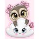 thumbnail image 1 of CHENISTORY Cartoon Owl Diamond Painting Animal Picture Rhinestones Diamond Embroidery Sale Diamond Mosaic Cross Stitch30x20cm Full Square Gao Jinjia LED, 1 of 2