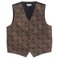 thumbnail image 3 of Gioberti Men's Formal 4pc Paisley Vest Necktie Bowtie and Pocket Square, 3 of 6