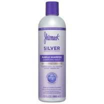 Jhirmack Silver Brightening Purple Shampoo for All Shades of Gray, White, and Blonde Hair, 12 fl oz