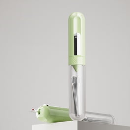 Enfile-aiguille pour machine à coudre, enfile-aiguille rapide, enfile-aiguille automatique, enfile-aiguille en plastique - Bleu