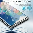 thumbnail image 5 of 3 Pack Screen Protector for Galaxy Note 20 - Tempered Glass (Fingerprint Unlock) 3D Curved Edge Full Cover HD Clear For Samsung Galaxy Note 20, 5 of 6