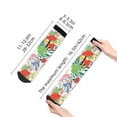 thumbnail image 4 of Pofeuu Mushroom and Frogs Print 30cm Socks, Adult Running Hiking Socks for Youth and Adult, 4 of 7