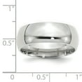 thumbnail image 3 of 14K White Gold Comfort Fit Wedding Band Sz 9, 3 of 3