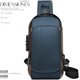 thumbnail image 5 of Mochila Riñonera Shendy Vendy Cruzada Mariconera Antirrobo Tipo Piel Con Entrada Usb, 5 of 6