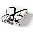 thumbnail image 4 of Basketball Print Bedding Sheet Sports Theme Bedding Set Teens 3D Ball Bed Sheets Breathable Gift for Basketball Player Black White Bed Sheet Set Room Decor Bed Set King Size, 4 of 5