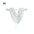 thumbnail image 2 of YZHM Voile Curtain Swags All Colours Pelmet Valance Net Curtains Voile Swag, 2 of 2