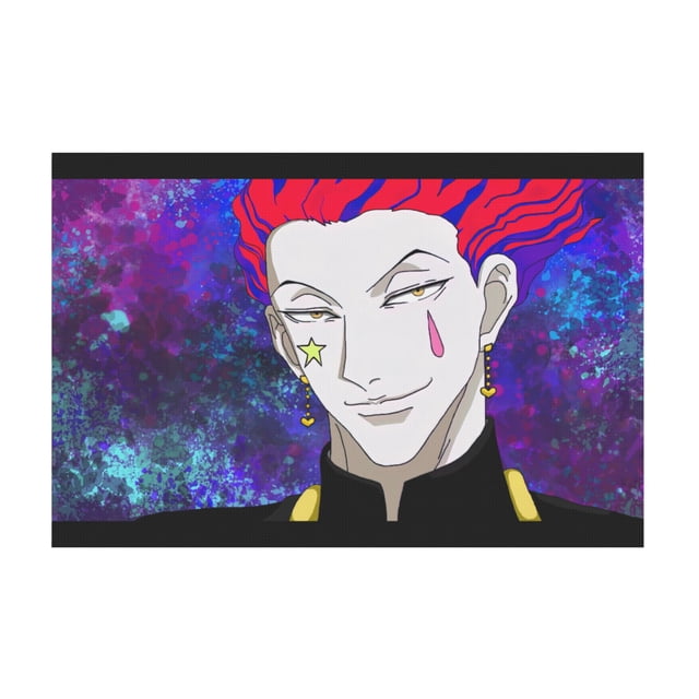 Qingyee Anime Canvas Poster Polyester Multi Size Decorative Poster,Hunter X Hunter Poster Anime Paint Decorative Poster Horizontal For Wall,Home,Indoor and Outdoor Decoration