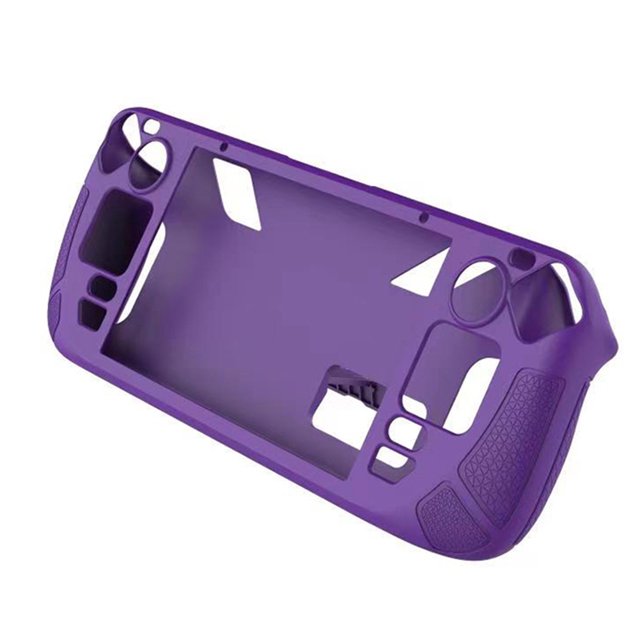 Bsvklp Funda Silicona para Consola Funda Protectora Antideslizante para Steam Deck (púrpura)