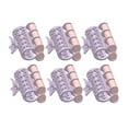 thumbnail image 1 of lionlar 6 Pieces Hair Perm Rods Heat Resistant Hair Styling Tools Hair Curling Clips L, 1 of 9