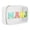 White, variant on HomelyJoy Mahjong Tile Storage Bag, Large Capacity PVC Travel Organizer with MAHJ Letters for Game Nights and Toiletry Storage