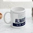 thumbnail image 4 of CafePress - U.S. Navy Once A Sailor Mug - 11 oz Ceramic Mug - Novelty Coffee Tea Cup, 4 of 6
