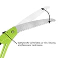 thumbnail image 3 of KALIM Folding Hand Saw, Gardening/Camping/Pruning Saw with Rugged 7 Inch Blades Professional Folding Saw Razor Tooth Sharp Blade Solid Non-slip Grip and Safety Lock, 3 of 7