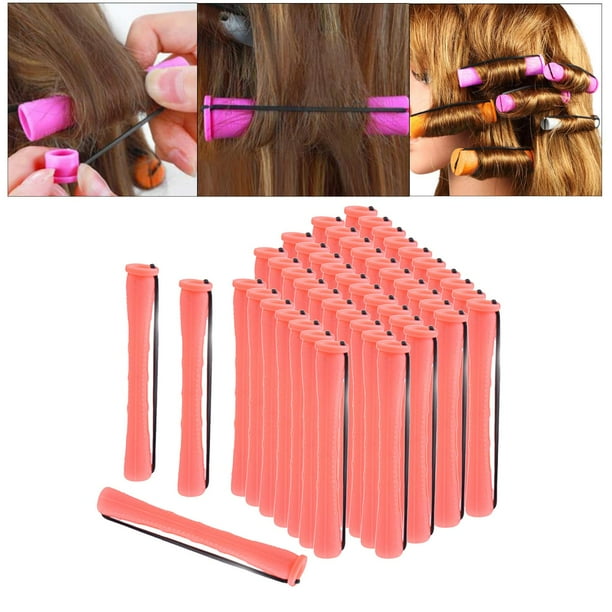 Varillas para Permanente Cabello Pequeño, Mediano, Grande, Antideslizante, Elástico, Permanente, res, , Ondulado, 50 piezas 1,3 cm 50 piezas 13 cm Macarena Varillas de permanente Cold Wave