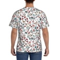 thumbnail image 2 of Rocae Christmas Elements for Men's Moisture-Wicking Crew Tee - T-Shirt for Sports, Outdoor Activities, and Casual Wear, 2 of 9