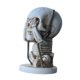 thumbnail image 1 of Colgante de esqueleto de coche de resina, espejo retrovisor, colgante, columpio, decoración de calavera (no se ve), 1 of 3