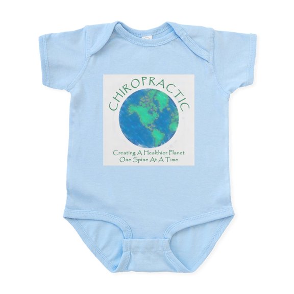 CafePress - Healthier Planet Infant Bodysuit - Baby Light Bodysuit, Size Newborn - 24 Months