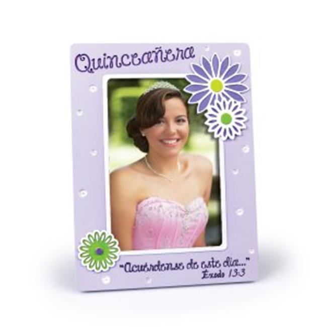 Span Quinceanera Photo Frame No. 17899