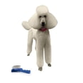 thumbnail image 2 of Dog and Cat Pro Quality Universal Curved Head Slicker Brush Longer Pin and Reach (Set of Both Brushes), 2 of 6