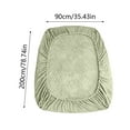 thumbnail image 2 of Deep Pocket Fitted Bed Sheet Set Soft Breathable Fabric for Mattress Warm Comfortable Elastic Corner, 2 of 7