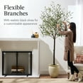 thumbnail image 6 of Best Choice Products 8Ft Artificial Olive Tree, Lifelike Faux Tree, Home Accent Decor w/ Planter Pot, Realistic Trunk, 6 of 10